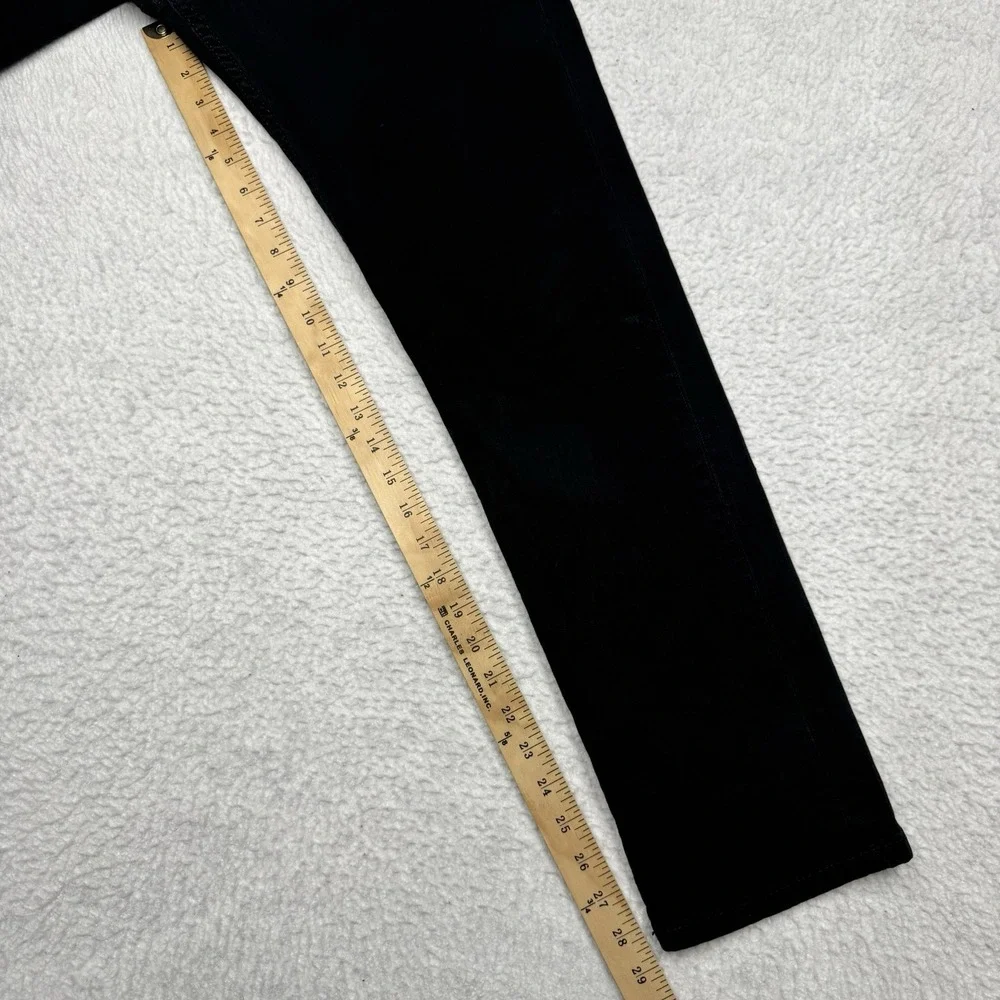 Levi's 511 Jeans Black Denim Slim Fit Straight Leg Stretch 5-Pocket Men's 32x30